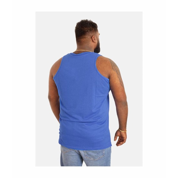 Duke Herr Tanktop Fabio 2 Kingsize 3XL Blå Blue 3XL