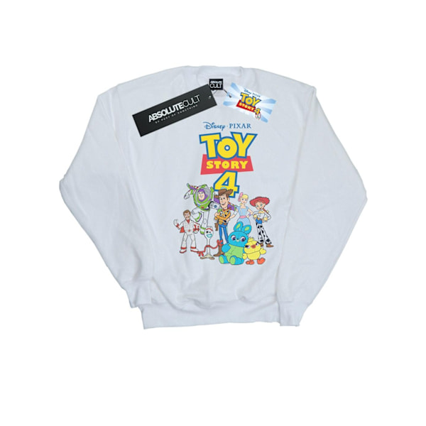 Disney Mens Toy Story 4 Crew Sweatshirt XL Vit White XL