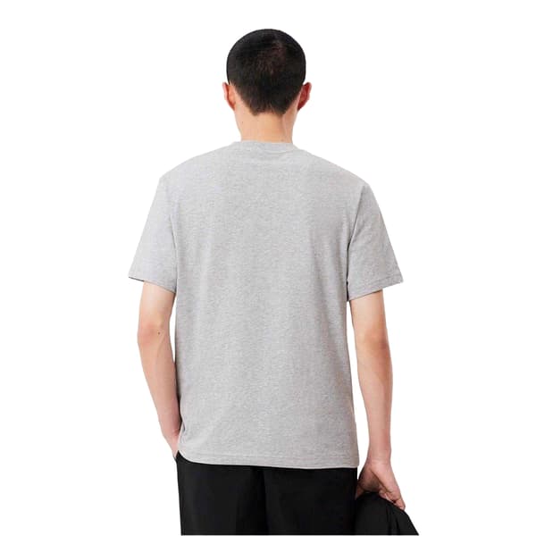 Lacoste Herr Broderad Logotyp T-shirt M Ljus Light M