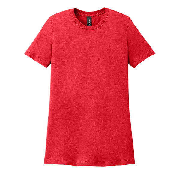 Gildan Dam/Damer CVC Soft Touch T-Shirt L Röd Dimma Red Mist L