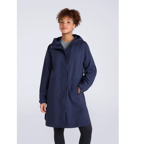 Animal Dam/Dam Mistral Lång Vattentät Jacka 16 U Navy 16 UK