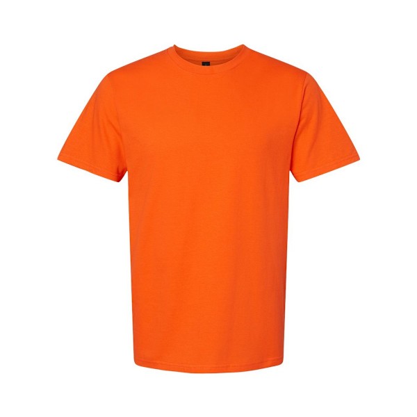 Gildan Unisex Adult Softstyle Midweight T-Shirt S Orange Orange S