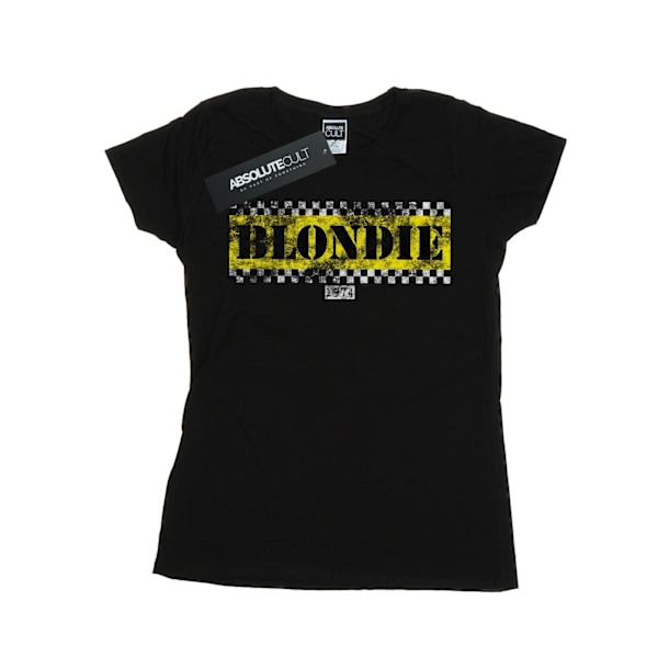 Blondie Dam/Kvinnor Taxi 74 Bomull T-shirt L Svart Black L