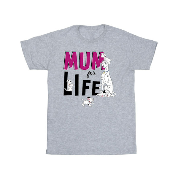 Disney Girls 101 Dalmatians Mum For Life Bomull T-shirt 9-11 år Sports Grey 9-11 Years