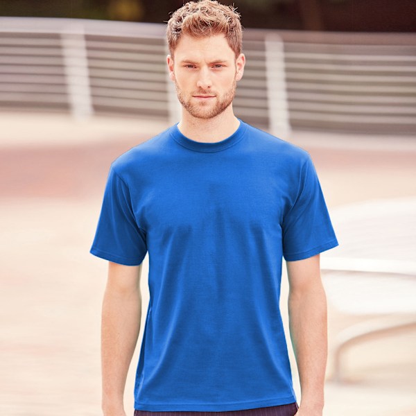 Jerzees Colours Classic T-shirt med kort ärm för män, M, azurblå Azure Blue M