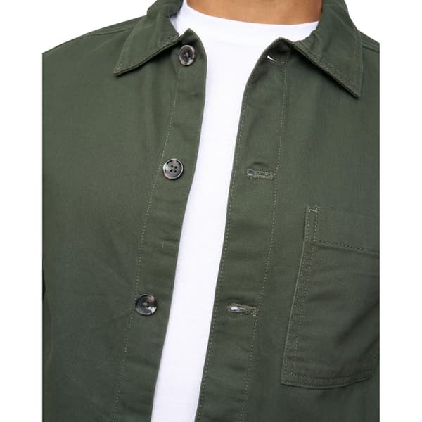Bewley & Ritch Stanbrook Overshirt för män M Olivgrön Olive M