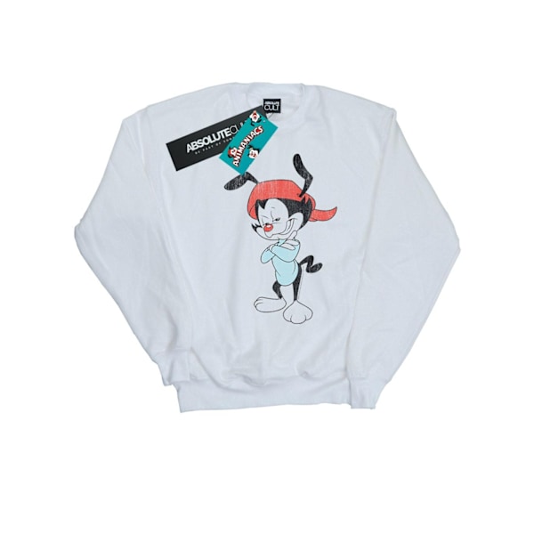 Animaniacs Herr Wakko Klassisk Pose Sweatshirt 4XL Vit White 4XL
