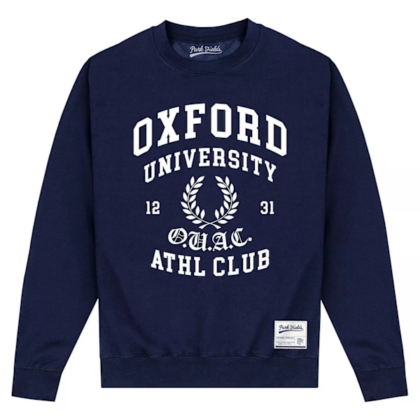 University Of Oxford Unisex Vuxen Atletisk Sweatshirt XL Marinblå B Navy Blue XL