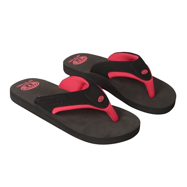 Animal Barn Jekyl Återvunna Flip Flops för Barn 12 UK Barn Jet Jet Black 12 UK Child