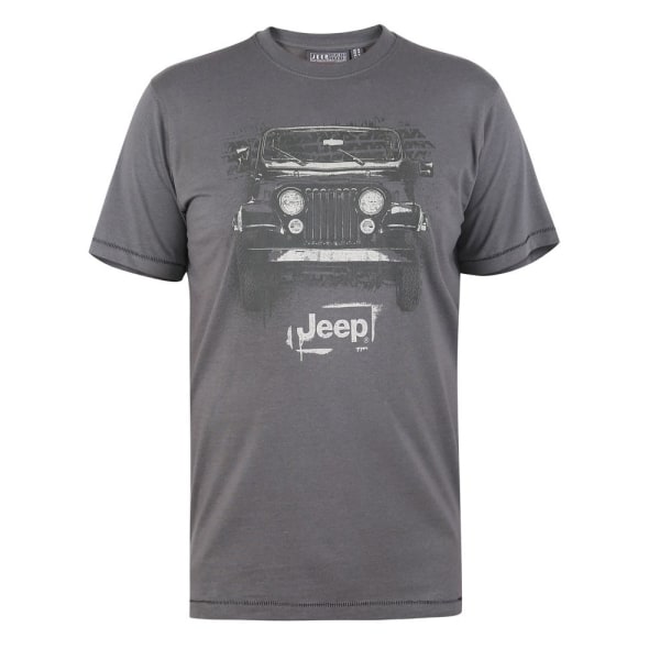 D555 Herr Kingsize Somerton Jeep T-shirt XXL Khaki Khaki XXL