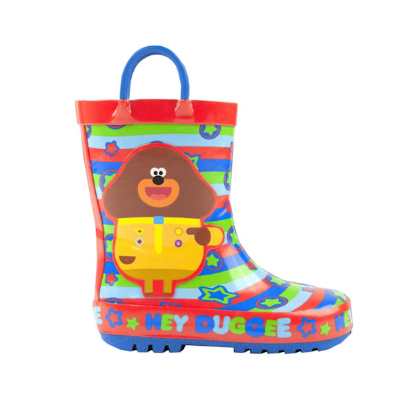 Hey Duggee Pojkar Gummistövlar 10 UK Barn Röd/Grön/Blå Red/Green/Blue 10 UK Child