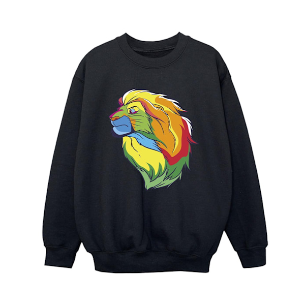 Disney Boys The Lion King Colours Sweatshirt 12-13 år Svart Black 12-13 Years