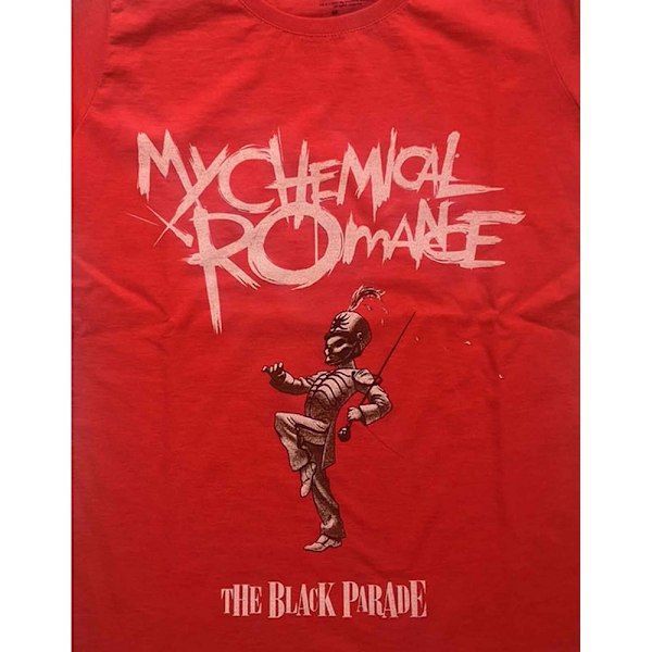 My Chemical Romance Dam/Dam The Black Parade T-shirt L Röd Red L