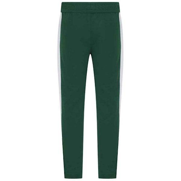 Finden & Hales Barn/Barnpojkar Stickade Träningsbyxor 5/6 Bottle Green/White 5/6 Years