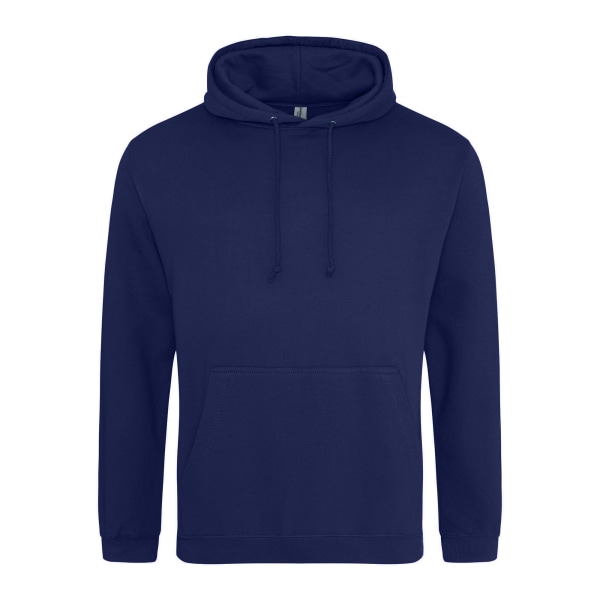 Awdis Unisex College Hooded Sweatshirt / Hoodie XXL Oxford Marinblå Oxford Navy XXL
