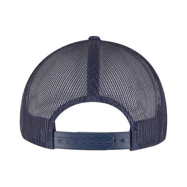 Flexfit Classic 7 Panel Trucker Keps En Storlek Marinblå Navy One Size