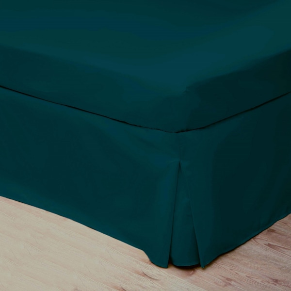 Belledorm Easycare Percale Platform Valance Single Jade Jade Single