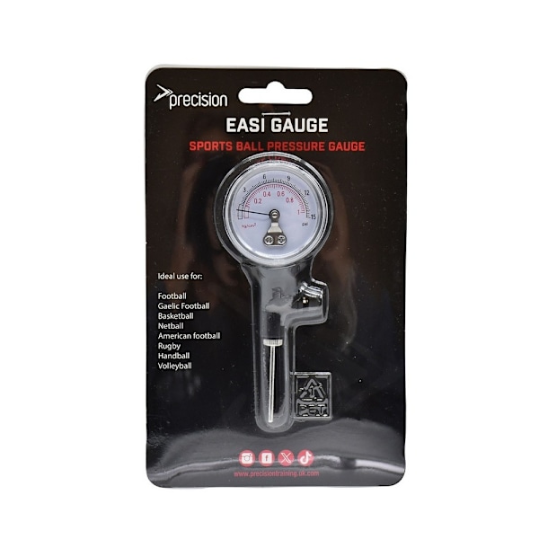 Precision Easi Lufttrycksmätare One Size Svart/Vit Black/White One Size