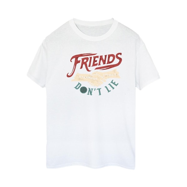 Netflix Dam/Damer Stranger Things Friends Don´t Lie Hands C White XL