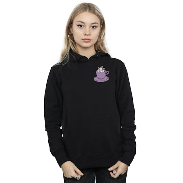 Disney Dam/Kvinnor Aristocats Marie I Kopp Brösttryck Hoodie Black XXL