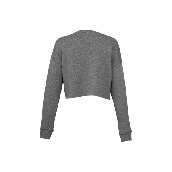 Bella + Canvas Damklippt Sweatshirt M Deep Heather Deep Heather M