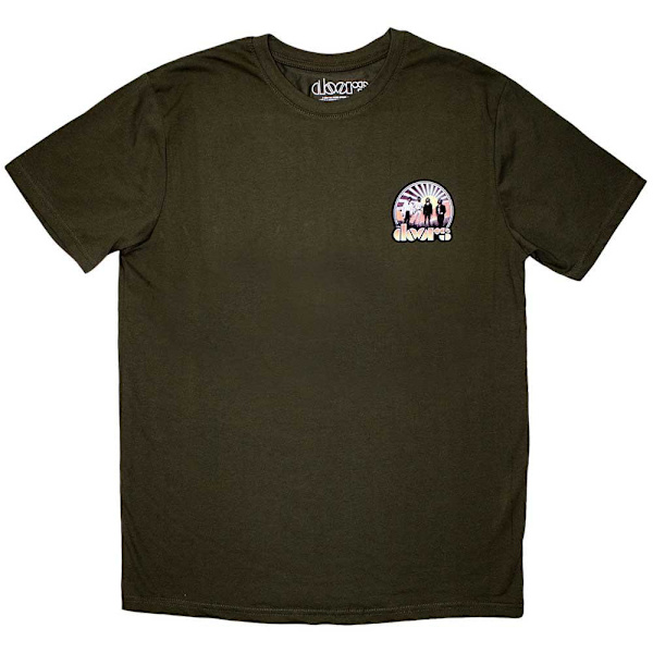 The Doors Unisex Mini Sunrise T-shirt M Grön Green M