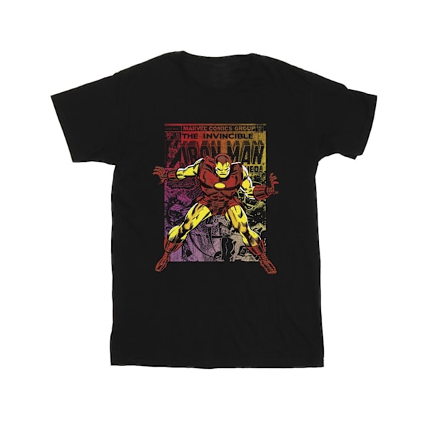 Marvel Iron Man Gradient Comic T-shirt XXL Svart Black XXL