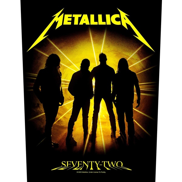 Metallica 72 Seasons Patch One Size Svart/Gul Black/Yellow One Size