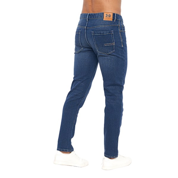 Crosshatch Mens Lampoons Slim Jeans 38R Stone Wash Stone Wash 38R