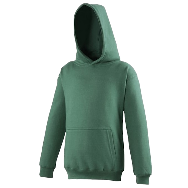 Awdis Barn Unisex Huvtröja / Hoodie / Skolkläder 1-2 År Bottle Green 1-2 Years