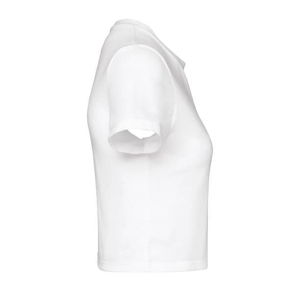 Proact Dam Triblend Crop Top L Vit White L