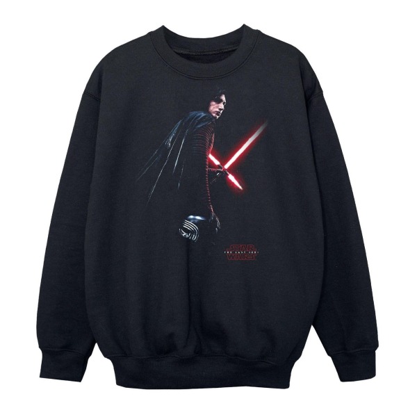 Star Wars: The Last Jedi Boys Kylo Ren Shadow Sweatshirt 12-13 Black 12-13 Years