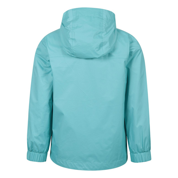 Mountain Warehouse Barn/Barn Torrent Vattentät med Tejpade Sömmar Teal 5-6 Years