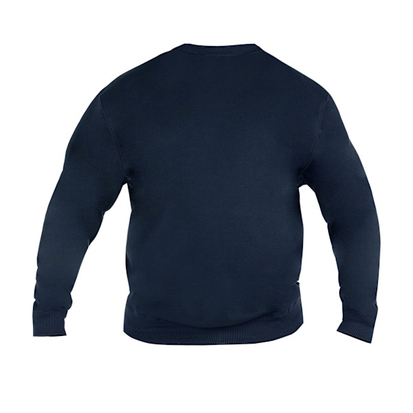 Duke Herr D555 Sweat Rockford Rundhals Kingsize Tröja 1XL Marinblå Navy 1XL