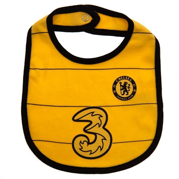 Chelsea FC Baby Bibs (2-pack) One Size Blå/Gul Blue/Yellow One Size