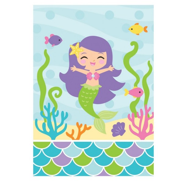Creative Party Mermaid Friends Party Bags (Pack med 8) One Size Multicoloured One Size