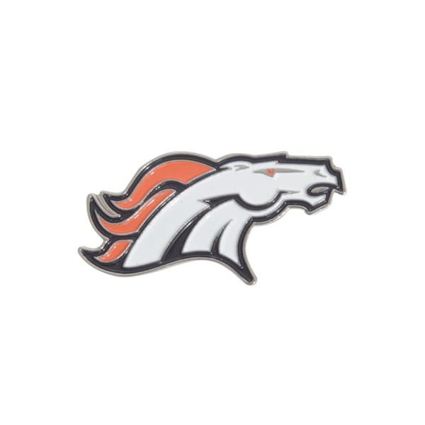 NFL Denver Broncos Officiell Vapen Metall Pin Badge One Size Mult Multicoloured One Size