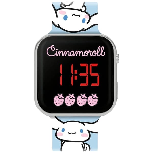 Cinnamoroll Digital Klocka för Barn/Ungdomar, One Size, Blå/Vit/Rosa Blue/White/Pink One Size