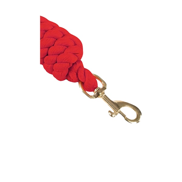Shires Extra Long Hästledrep Ett Storlek Röd Red One Size