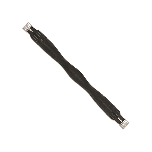 Shires Anti-Chafe Elastisk Hästgjord 54in Svart Black 54in