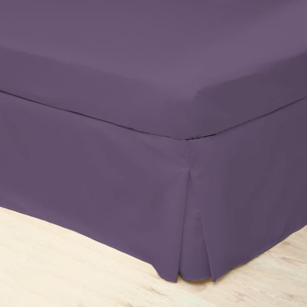 Belledorm Easycare Percale Platform Valance Superking Saffron Saffron Superking