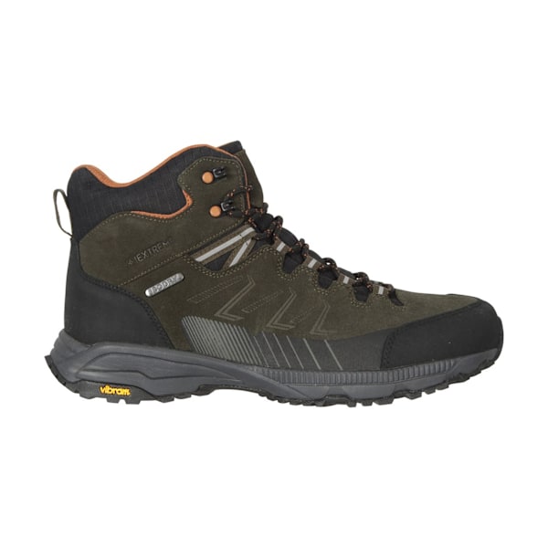 Mountain Warehouse Mens Extreme Rockies Läder Vandringskängor 8 Khaki Green 8 UK