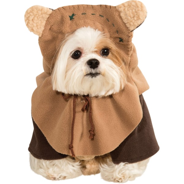 Star Wars Ewok Small Pet Costume XL Brun Brown XL