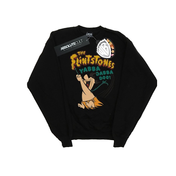 The Flintstones Herr Fred Yabba Dabba Doo Sweatshirt 3XL Svart Black 3XL