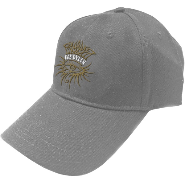 Bob Dylan Unisex Vuxen Öga Ikon Baseballkeps En Storlek Grå Grey One Size