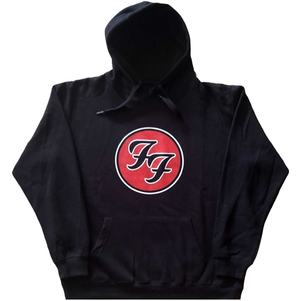 Foo Fighters Unisex Adult Infill Logo Hoodie XS Svart Black XS