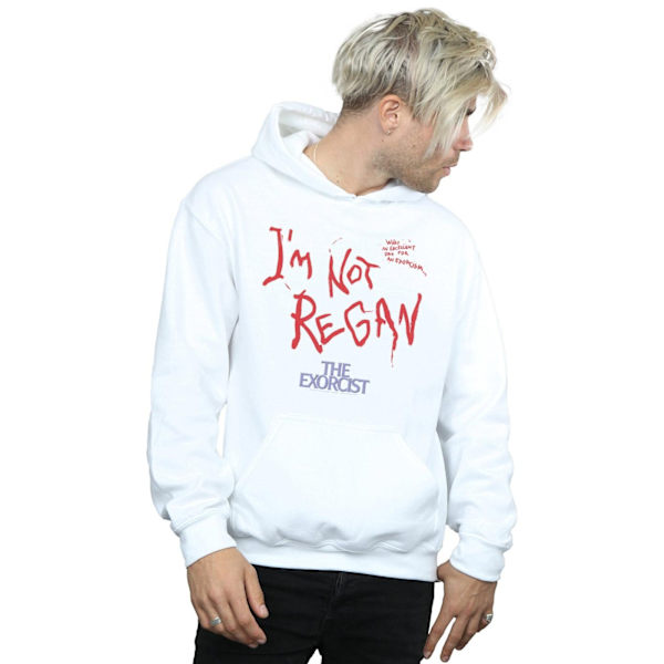 The Exorcist Mens I Am Not Regan Hoodie 4XL Vit White 4XL