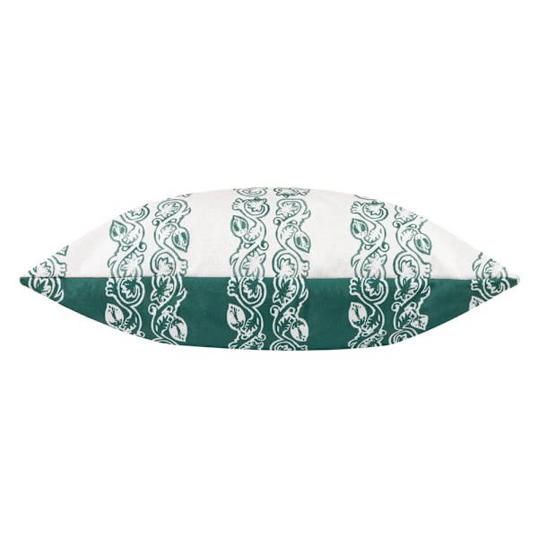 Paoletti Kalindi Stripe Utomhuskuddeöverdrag 55cm x 55cm Teal Teal 55cm x 55cm