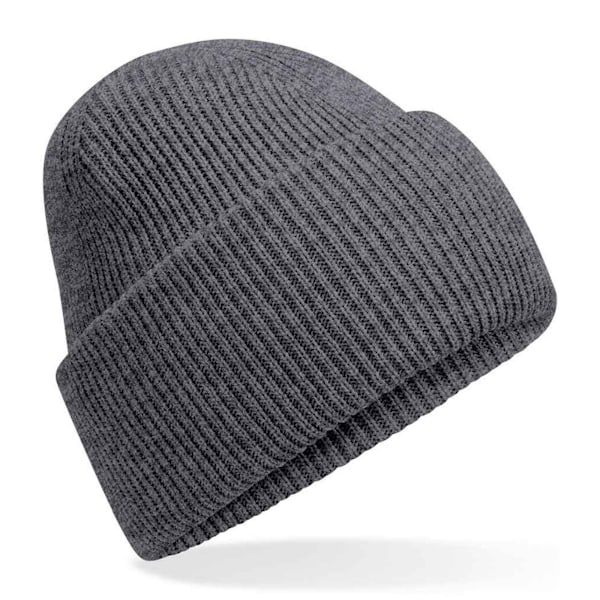 Beechfield Unisex Vuxen Klassisk Djup Manschett Mössa En Storlek Gra Granite One Size