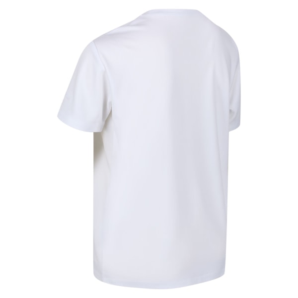 Regatta Childrens/Kids Alvarado VI Leaves T-Shirt 7-8 år Whi White 7-8 Years